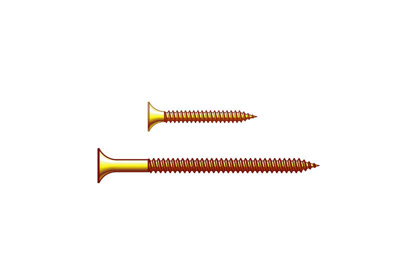 Needle Point Bugle Head Screws - Fine Thread